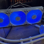 ID-COOLING FX360 ARGB WHITE Folyadékhűtő - Dobozos kep 2
