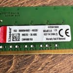 Kingston ValueRAM 8GB DDR4 2666MHz CL19 Memória kep 3