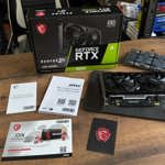 MSI RTX 3050 VENTUS 2X E OC 6GB GDDR6 96bit kep 1