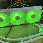 ID-COOLING FX360 ARGB WHITE Folyadékhűtő - Dobozos kep 1